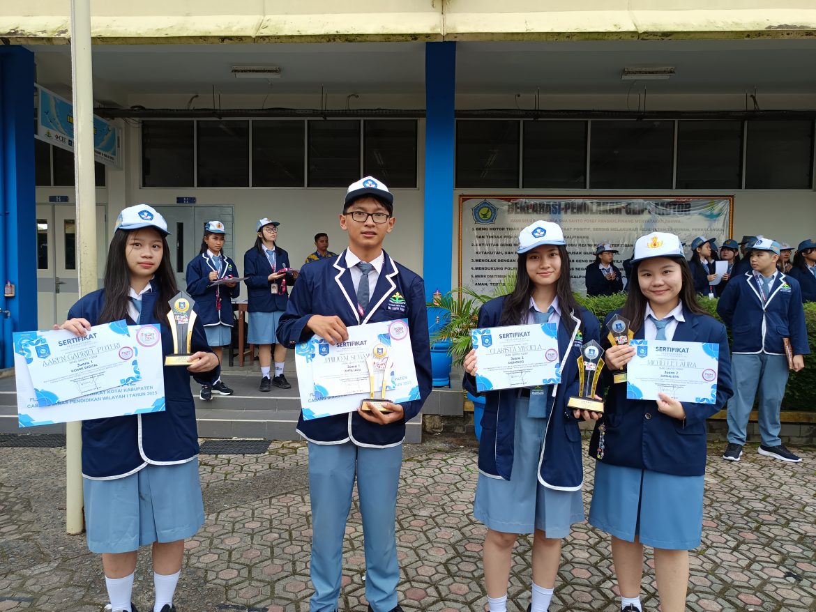 Kreativitas Melejit! Siswa SMA Santo Yosef Menang Besar di Ajang FLS3N Tingkat Kota Pangkalpinang