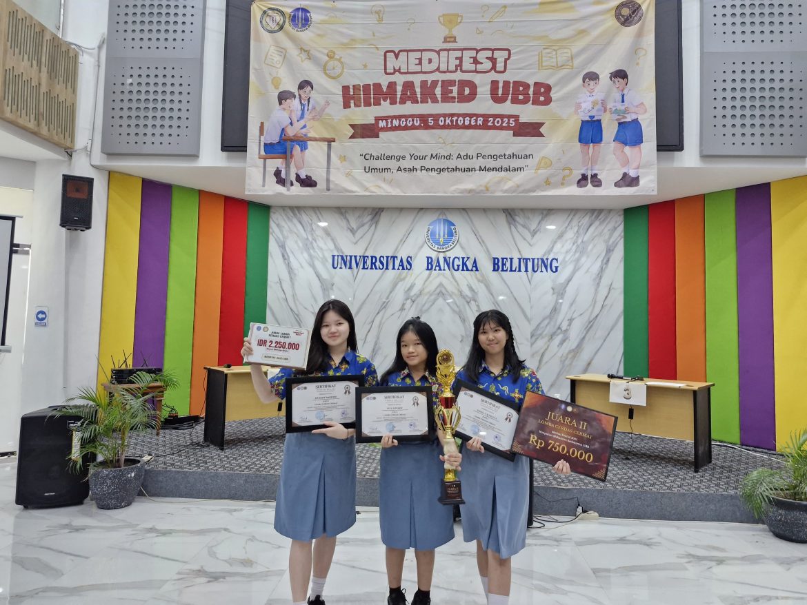 Sabet Juara 2 Cerdas Cermat Medifest, Tim SMA Santo Yosef Harumkan Nama Sekolah