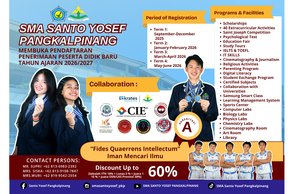 PPDB SMA Santo Yosef