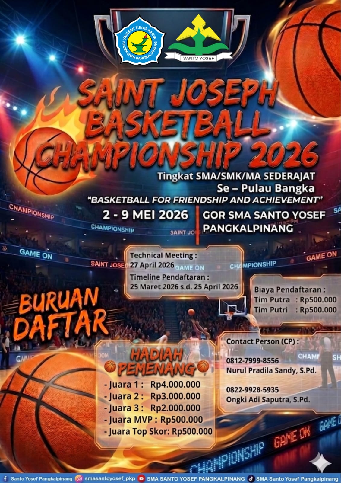 🏀🔥 SAINT JOSEPH BASKETBALL CHAMPIONSHIP 2026🔥🏀  “Basketball for Friendship and Achievement”